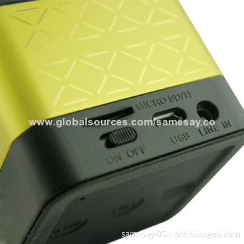 Portable Wireless Bluetooth Stereo Mini Speaker for iPod/iPhone 5S/Samsung PC